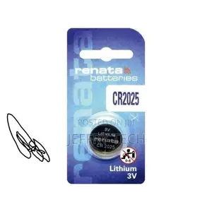 Renata CR2025 Lithium 3V Battery - 1 Year Warranty
