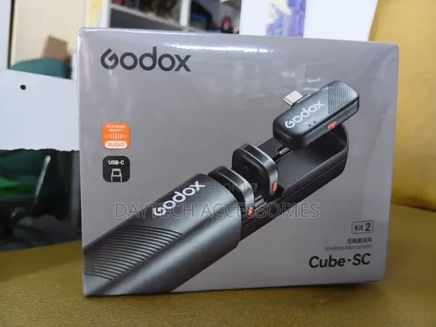 Godox Cube SL Kit2 2.4GHz Wireless Microphone System (Type-C) - 1