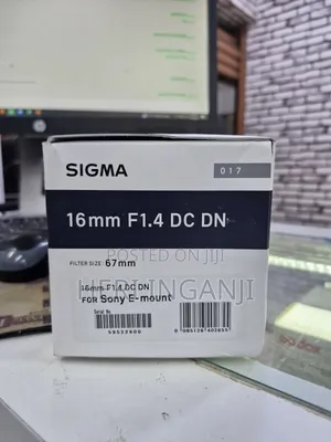 Sigma 16mm F1.4 DC DN for Sony E-Mount