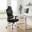Executive Orthopedic Office Chair with Adjustable Armrests - 1