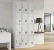 12 Locker Steel Office Industrial Cabinet - 3
