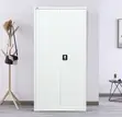 2-Door Full Metallic Office Storage Cabinet - White - 4