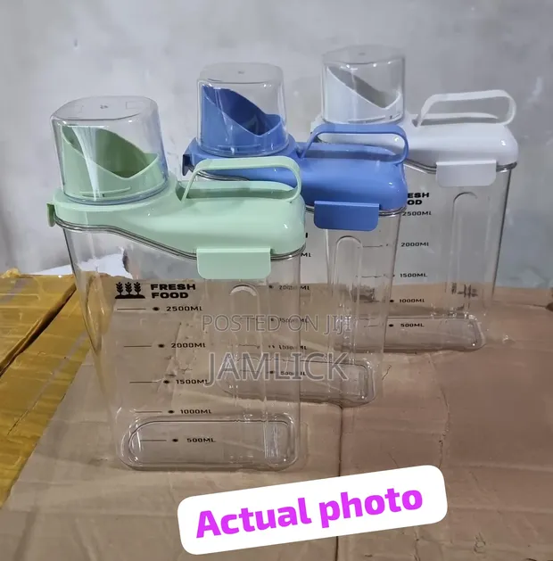 3L Clear Airtight Food Storage Container - 1
