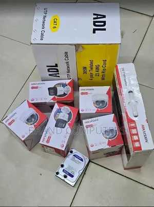 Hikvision 4-Camera 1080P Smart Hybrid Light CCTV Kit