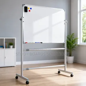Portable 120x90cm Whiteboard with Stand