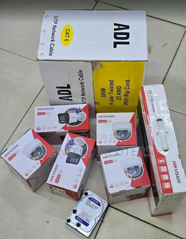 Hikvision Smart Hybrid IP Network Camera Kit - 1