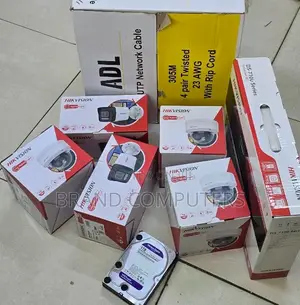 4 Channel IP Camera Kit with Audio - Brand New