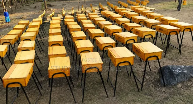 School Locker and Chair Set - 1