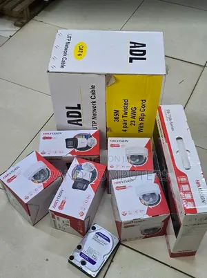 4-Channel Hikvision Smart Hybrid IP CCTV Kit with Audio