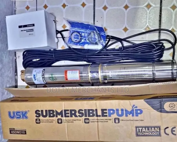 USK 1.5HP Deep Well Submersible Pump - 1