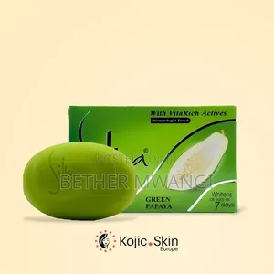 Silka Green Papaya Sabuni ya Kukuza Ngozi 135g