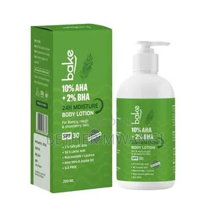 BAKE 10% AHA + 2% BHA Lotion ya Mwili ya Saa 24