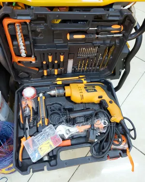 Brand New Zera Corded Impact Drill Set