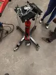 Heavy Duty 0.6 Ton Hydraulic Telescopic Transmission Jack - 1