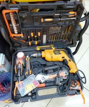 Brand New Zera Corded Impact Drill Set