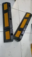 Heavy-Duty Rubber Car Parking Wheel Stoppers - 2