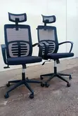 Adjustable High Back Office Chair with Headrest - 5