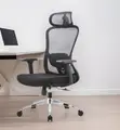 High-Back Breathable Mesh Office Chair - 4