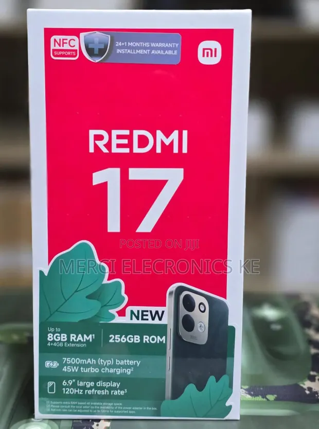 New Xiaomi Redmi 17 256GB Blue - 1