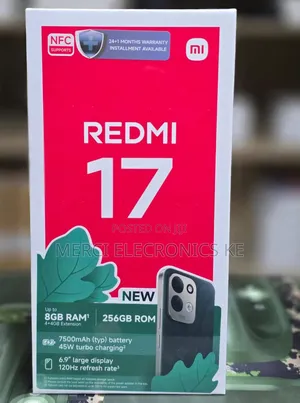 New Xiaomi Redmi 17 256GB Blue