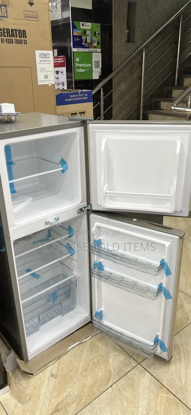 Ecomax 118L Double Door Fridge with Free Fridge Guard - 1