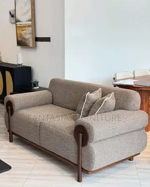 Kochi ya Ideal ya Viti 2 na Mikono ya Bolster