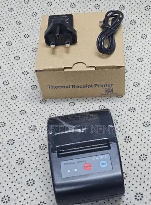 Portable P58 Thermal Receipt Printer with Bluetooth & USB