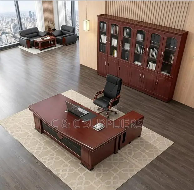 Modern CEO Writing Desk - 1.8m - 1