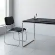 Office Visitor Chair - Leather, Sled Base - 2