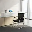 Mid Backrest Mesh Office Chair - Black - 3