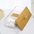Acrylic Organizer with Bamboo Lid - 3