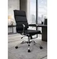 High Back Leather Office Chair - 3