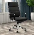 High Back Leather Office Chair - 4