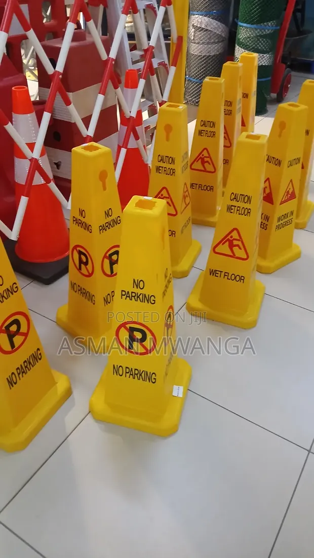 Highly Visible Wet Floor Sign - 1