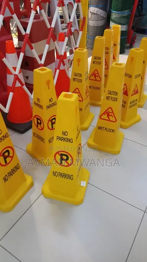 Highly Visible Wet Floor Sign