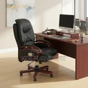 Executive High Back Leather Office Chair