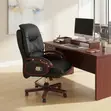 Executive High Back Leather Office Chair - 1