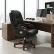 Executive High Back Leather Office Chair - 2