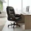 Executive High Back Leather Office Chair - 4