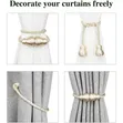 Magnetic Curtain Tiebacks - Brand New - 2