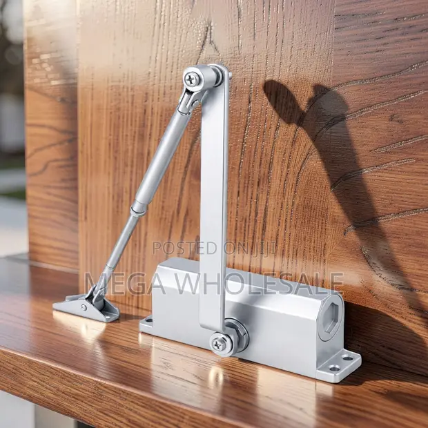 Premium Automatic Hydraulic Door Closer - Corrosion Resistant Steel Arms - 1