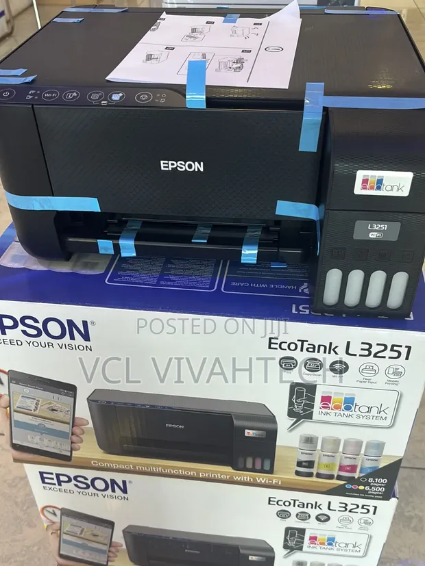 Epson L3251 3-in-1 Printer: Print, Copy, Scan - 1