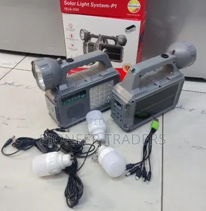 Itel Solar Light ISLS 001 with Phone Charger & Radio
