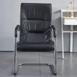 Executive High Back Leather Visitor Chair - 4