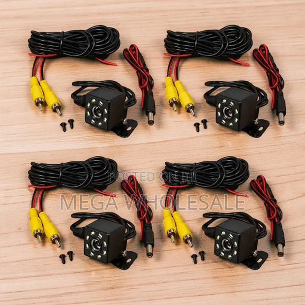 8 LED Wide-Angle Car Rear Reverse Camera - 1