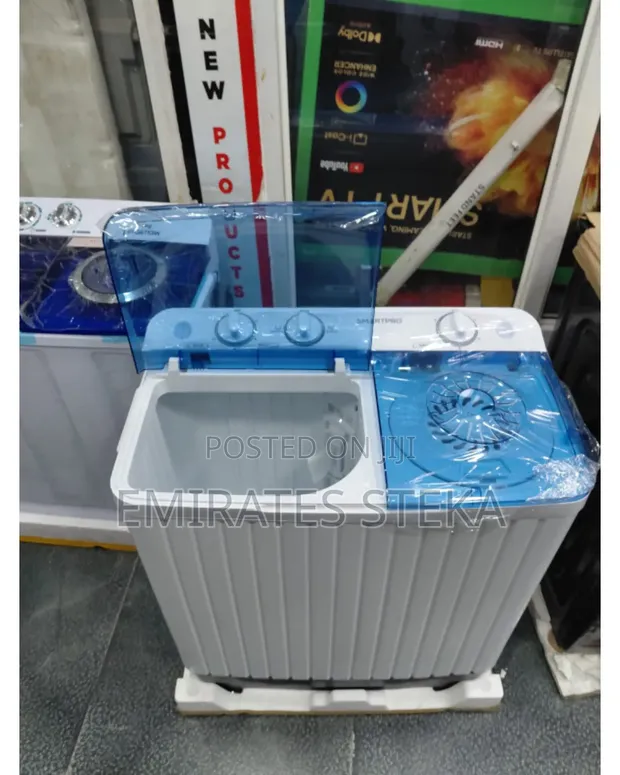 Smartpro SEMI Automatic Washing Machine Twin Tub 8kg - 1