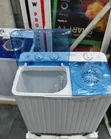 Smartpro SEMI Automatic Washing Machine Twin Tub 8kg White - 1