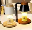 Electric Candle Warmer with Bamboo Base - 2