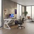 1200mm Office Computer Desk - White - 5