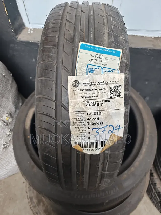 205/60R15 Falken Tyre - Made in Japan - 1